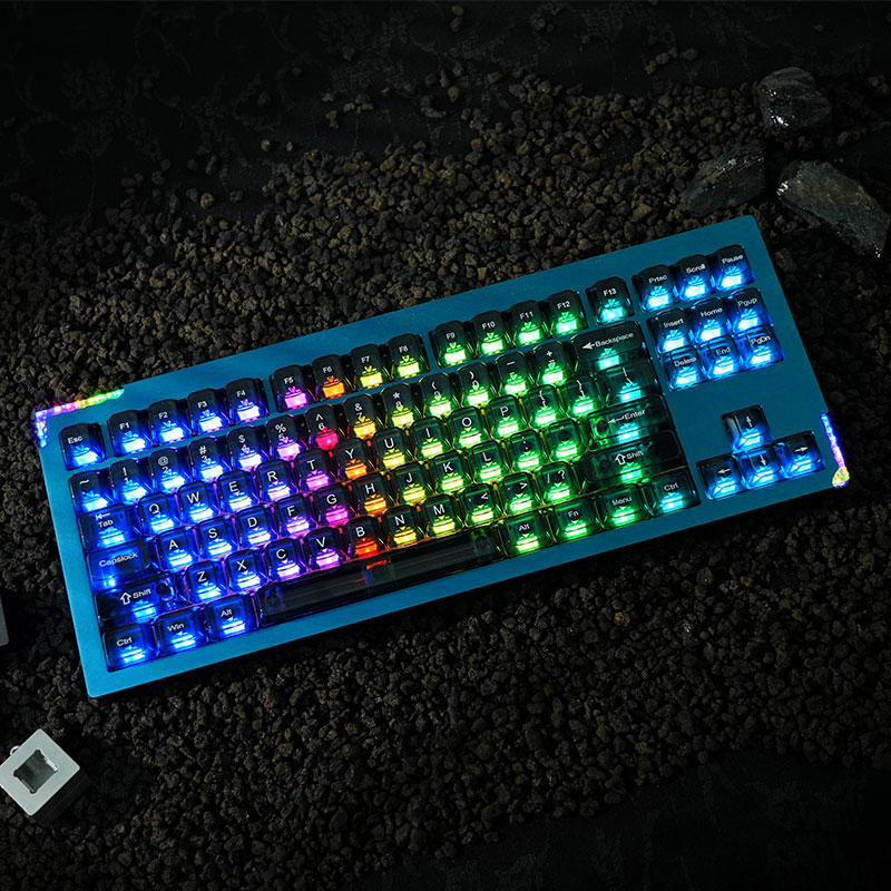 womier狼蛛迈从电脑机械磁轴无线蓝牙键盘办公游戏电竞专用SK87