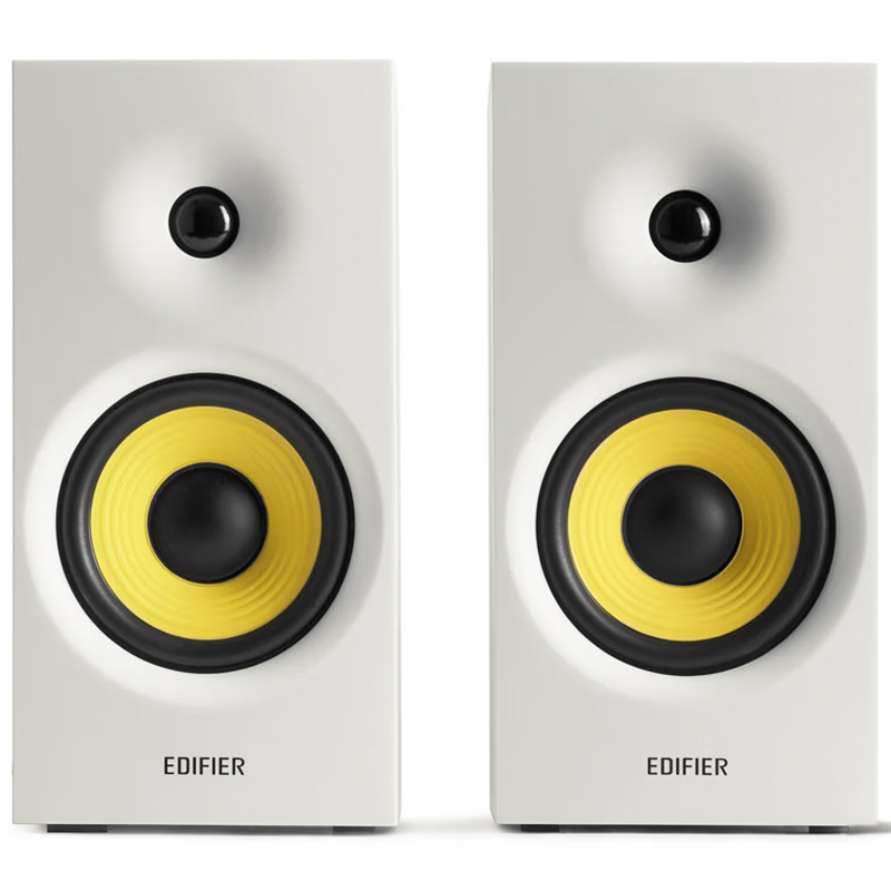 漫步者蓝牙音箱台式机电脑重低音无线音响家用客厅木质有线低音炮